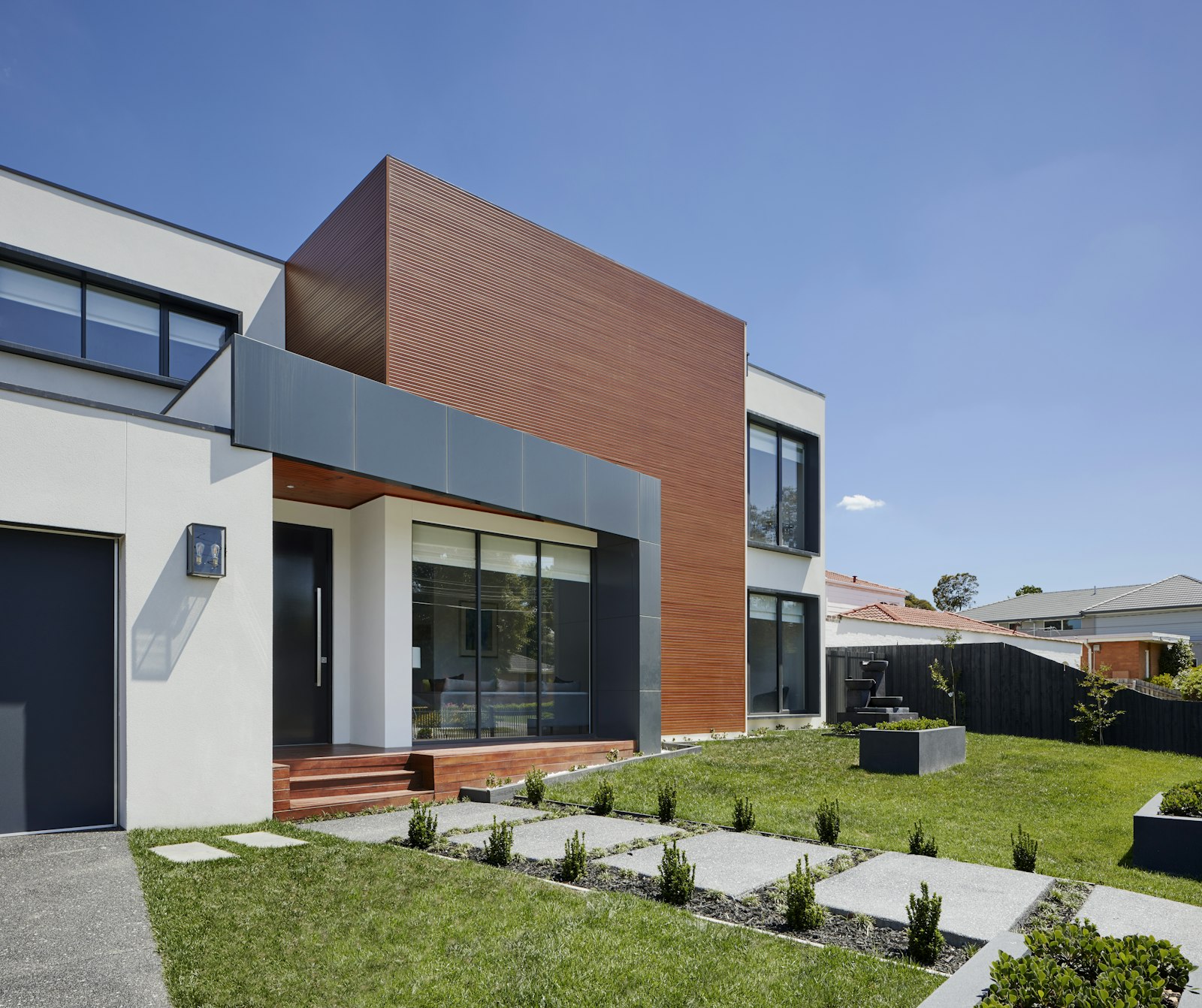 Casa Alto Prado, vivienda moderna, obra de Cely Construcciones en Barranquilla, Atlántico